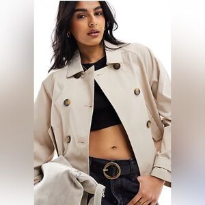 ONLY short trench coat